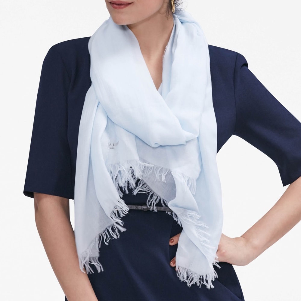 Mm lafleur breeze scarf powder blue